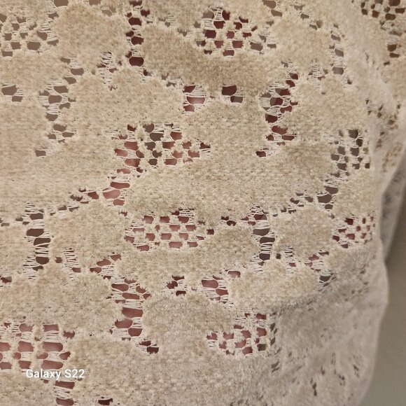 Dylan Developed by True Grit Top Tan Sweater. Small NWT - Picture 8 of 8